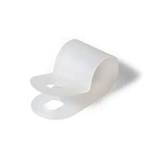 Скоба пластиковая СНК (100шт) (Fortisflex)