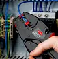 Стриппер самонастраивающийся, зачистка: D 0.03 - 10 мм (AWG 32 - 7), рез кабеля: 1-жил. 6 мм, многожил. 10 мм, L-200 мм (KNIPEX)