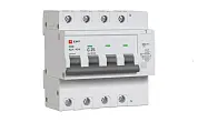 Диф. автомат 4P 25А 100мА тип АС х-ка C эл. 6кА АД-4 EKF
