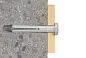 Дюбель-гвоздь N 5x40 F с цилиндрическим бортиком (упак. 100шт) Fischer