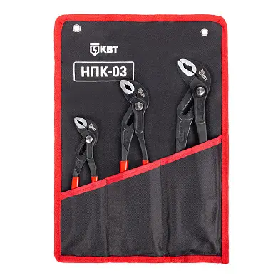 Набор переставных клещей НПК-03 "Практик" (КВТ)