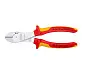 Бокорезы особой мощности VDE 1000V, L-180 мм, хром., 2-комп. рукоятки (KNIPEX)