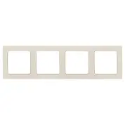 Стокгольм Рамка 4-местная белая EKF PROxima