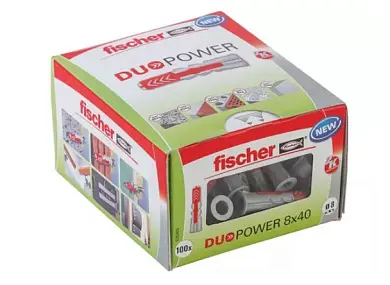 Дюбель распорный DUOPOWER 8х40 (упак. 100шт) Fischer