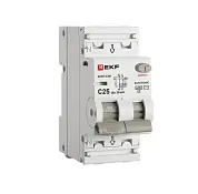 Диф. автомат АВДТ-63N 1P+N 25А (C) 100мА (AC) эл 6кА PROXIMA EKF