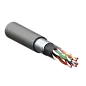 Кабель витая пара TERACOM PRO Cat.5E F/UTP 4 пары solid внешний 24AWG оболочка LDPE цвет черный (упак. 305м)