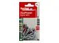 Универсальный дюбель DUOPOWER 6х30 г-образн. крюк (упак. 6шт) Fischer