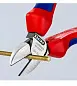 Бокорезы, L-140 мм, твёрдость кромок 62 HRC, хром., 2-комп. рукоятки (KNIPEX)