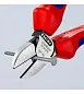 Бокорезы, L-140 мм, твёрдость кромок 62 HRC, хром., 2-комп. рукоятки (KNIPEX)