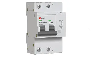 Дифференциальный автомат АД-2 S 50А/300мА (хар. C, AC, электронный) 6кА EKF PROxima
