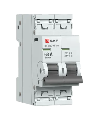 Выключатель нагрузки 2P 63А ВН-63N EKF PROxima