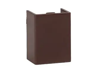 Соединитель (20х10) (4 шт) темное дерево EKF-Plast