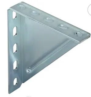 Угловая консоль усиленная WK 200х200 для профиля FUS Fischer