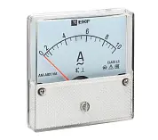 AMA-801 аналоговый на панель (80х80) круглый вырез 10А прямое подключение EKF