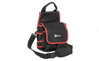 Сумка монтажника поясная с крышкой и ремнем С-14 EKF Professional
