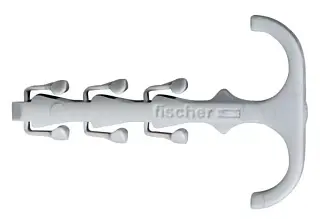 Скоба двухсторонняя нейлоновая для труб и кабелей SF plus ZS 28 (упак. 75шт)Fischer