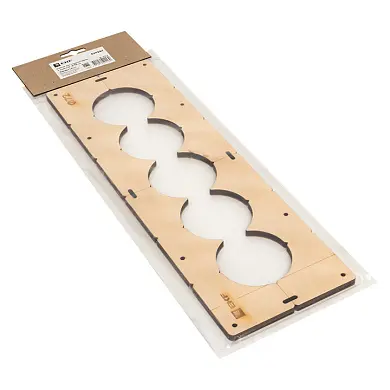 Шаблон для подрозетников c 5 отв. диам. 72 мм EKF Expert