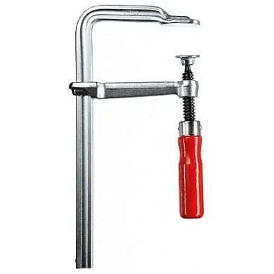 Струбцина цельнометаллическая classiX 160/80, 5 кН, деревянная ручка BESSEY
