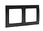 Стокгольм Рамка 2-местная черная EKF PROxima