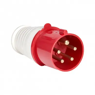 Вилка переносная 025 3Р+РЕ+N 32А 380В IP44 EKF PROxima