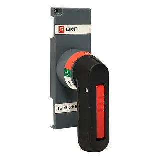 Рукоятка управления для прямой установки на рубильники реверсивные (I-0-II) TwinBlock 160-250А EKF P