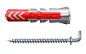 Универсальный дюбель DUOPOWER 6х30 г-образн. крюк (упак. 6шт) Fischer
