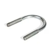 Скобы стальные U-образные с метрической резьбой (Fortisflex)
