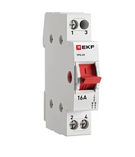 Трехпозиционный переключатель ТПС-63 1P 16А EKF PROxima