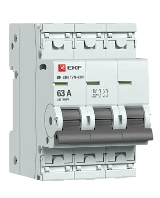 Выключатель нагрузки 3P 63А ВН-63N EKF PROxima