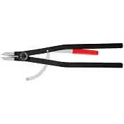 Щипцы для стопорных колец, прямые губки, L-570 мм, чёрные (KNIPEX)