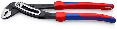 Клещи переставные ALLIGATOR®, 70 мм (2 3/4"), под ключ 60 мм, L-300 мм, Cr-V, серые, 2-комп. рукоятки