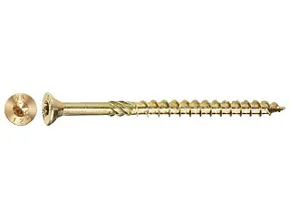 Шуруп конструкционный 5.0х80 по дереву, потай, TORX25 (25 шт в зип-локе) STARFIX