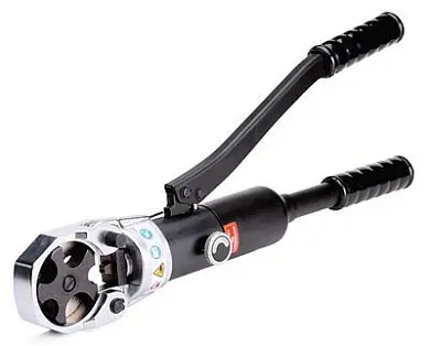 Пресс гидравлический ручной с клиновидной опрессовкой и механизмом АСД ПГРс-240 (КВТ)