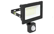 Прожектор светодиодный СДО-3004 с инфракрасным датчиком движения 50Вт 6500К IP54 EKF