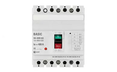 Выключатель автоматический ВА-99М 630/400А 3P+N 50кА EKF PROxima