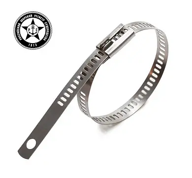 Стяжки крепежные из нержавеющей стали AISI 316 лестничного типа