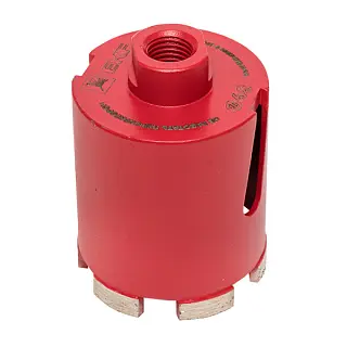 Коронка алмазная для дрелей с микроударом DCH-68MH Micro Hit Laser M16 EKF Professional