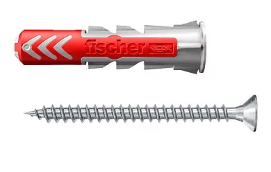 Дюбель распорный 8x40 DUOPOWER с саморезом (8шт упак.) Fischer
