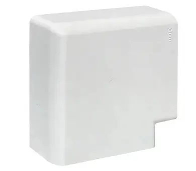 Поворот 90 гр. (105х50) (2 шт) белый EKF C-Line