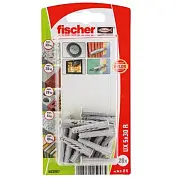 Дюбель распорный 5x30 с бортом UX ( 20шт упак.) Fischer блистер