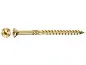 Шуруп конструкционный 5.0х60 по дереву, потай, TORX25 (25 шт в зип-локе) STARFIX