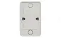 Рим Розетка 2-местная 10А без заземления белая с защ. штор. EKF