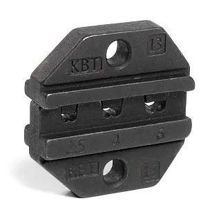 Матрица МПК-13 (КВТ) Опрессовка разъемов MC4 для солнечных батарей сечения проводов 2.5-6 мм²