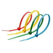 Стяжки нейлоновые КСС 4*200 (кр) (100шт.) (Fortisflex)