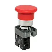 Кнопка BC42 грибок красная NC IP65 EKF PROxima Кнопка BC42 грибок красная NC IP65 EKF PROxima