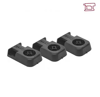 Площадка под стяжку для прямого монтажа черная (100 шт) EKF PROxima