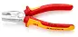 Плоскогубцы комбинир. VDE 1000V, L-200 мм, хром., 2-комп. рукоятки (KNIPEX)