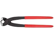 Клещи для хомутов с ушками, L-220 мм, чёрные, обливные рукоятки (KNIPEX)