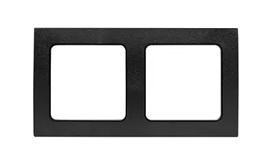 Стокгольм Рамка 2-местная черная EKF PROxima