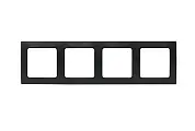 Стокгольм Рамка 4-местная черная EKF PROxima